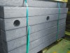 Recycled Mixed Plastic Paddock Rail, End Post 120 x 120